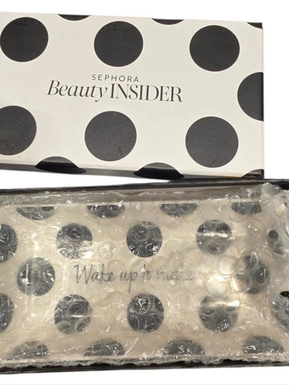 Sephora Beauty Insider Limited Edition Ceramic Soap Dish (NIB) Wake Up To Makeup